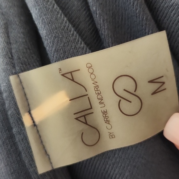 Calia by Carrie Underwood blue fuzzy vest medium - Picture 7 of 10